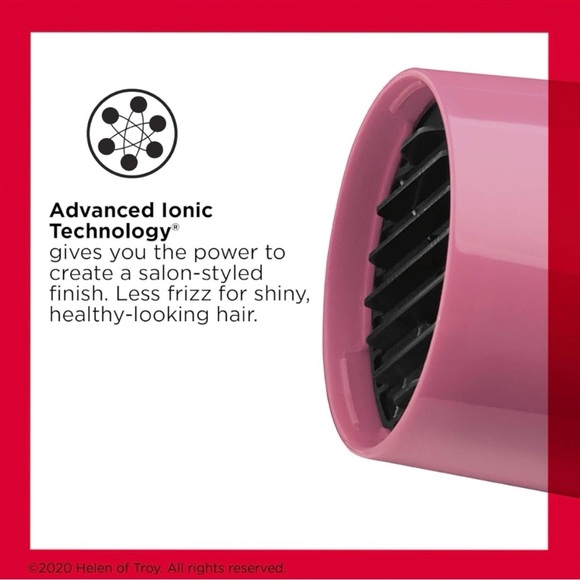 REVLON®️ IONIC 1875W HAIR DRYER, LIGHTWEIGHT, 3 TEMPS & COLD SHOT! EUC! - Picture 7 of 16